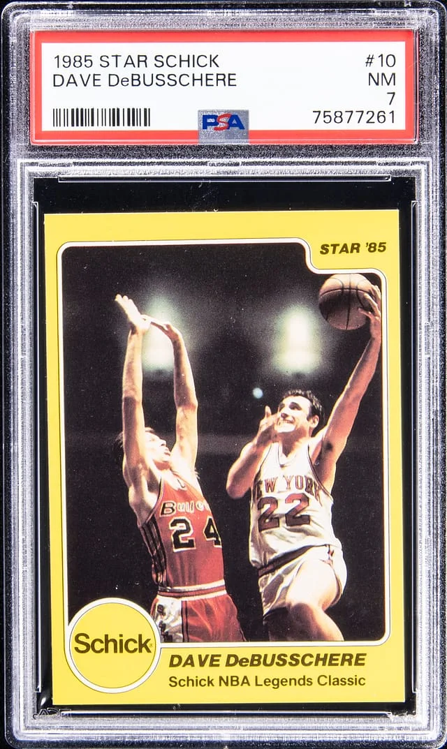 1985-86 Star Schick Dave DeBusschere #10 card image