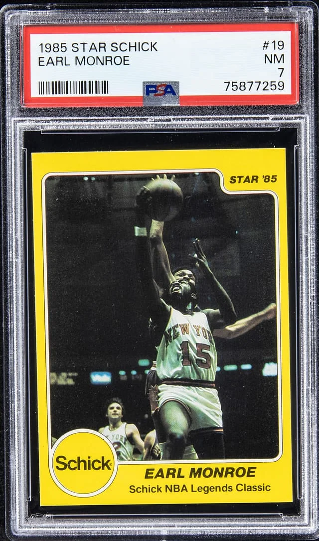 1985-86 Star Schick Earl Monroe #19 card image
