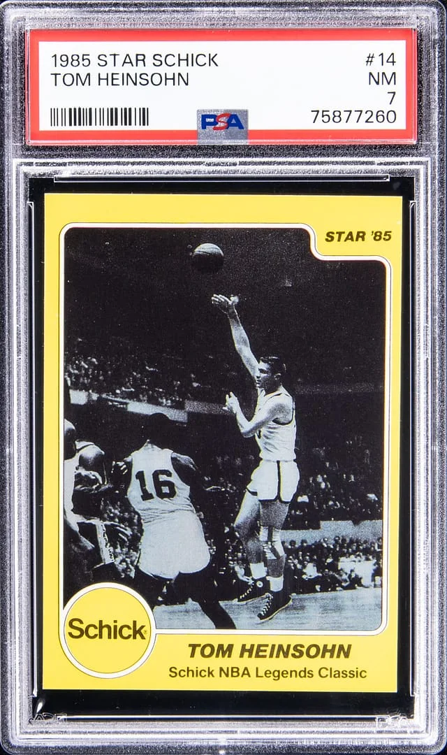 1985-86 Star Schick Tom Heinsohn #14 card image