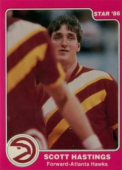 1985-86 Star Scott Hastings #43 card image
