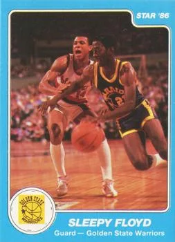 1985-86 Star Sleepy Floyd #134 card image