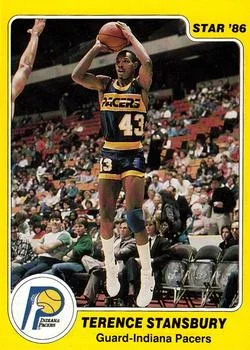 1985-86 Star Terence Stansbury #85 card image