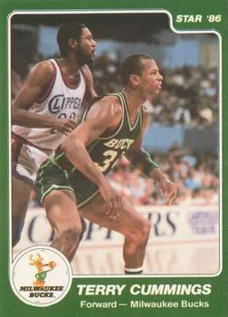 1985-86 Star Terry Cummings #124 card image