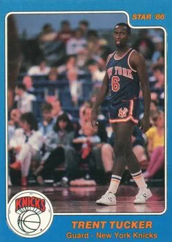 1985-86 Star Trent Tucker #171 card image