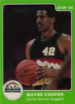 1985-86 Star Wayne Cooper #51 card image