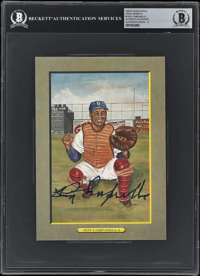 1985-97 Perez-Steele Great Moments Roy Campanella #7 card image