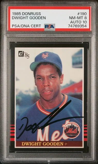 1985 Donruss Dwight Gooden #190 card image