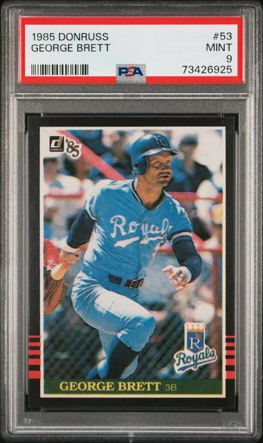 1985 Donruss George Brett #53 card image