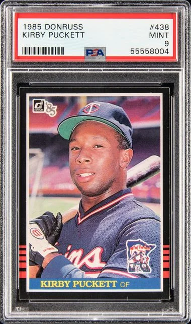 1985 Donruss Kirby Puckett #438 card image