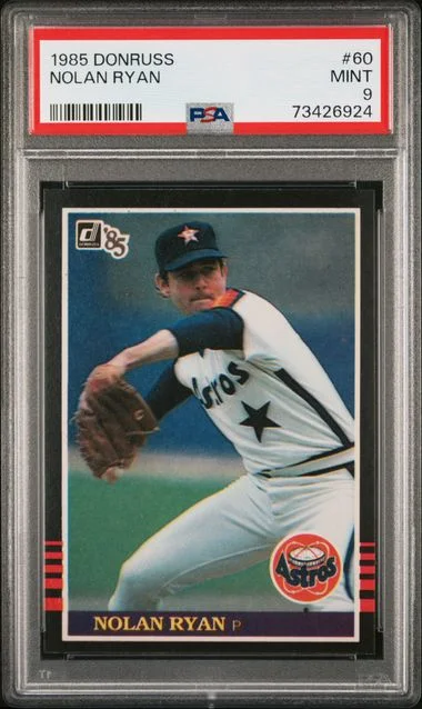 1985 Donruss Nolan Ryan #60 card image