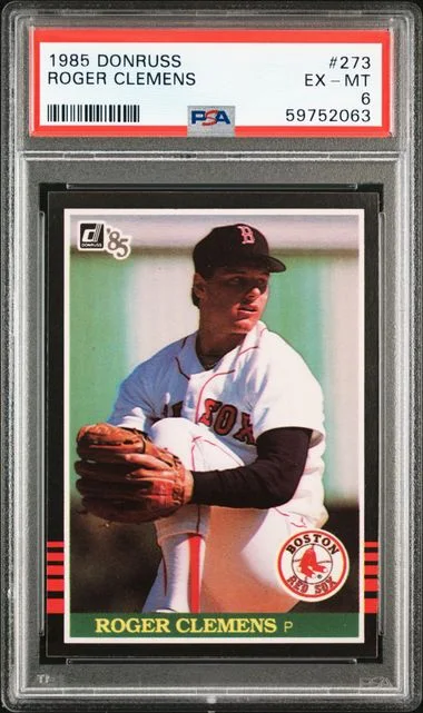 1985 Donruss Roger Clemens #273 card image