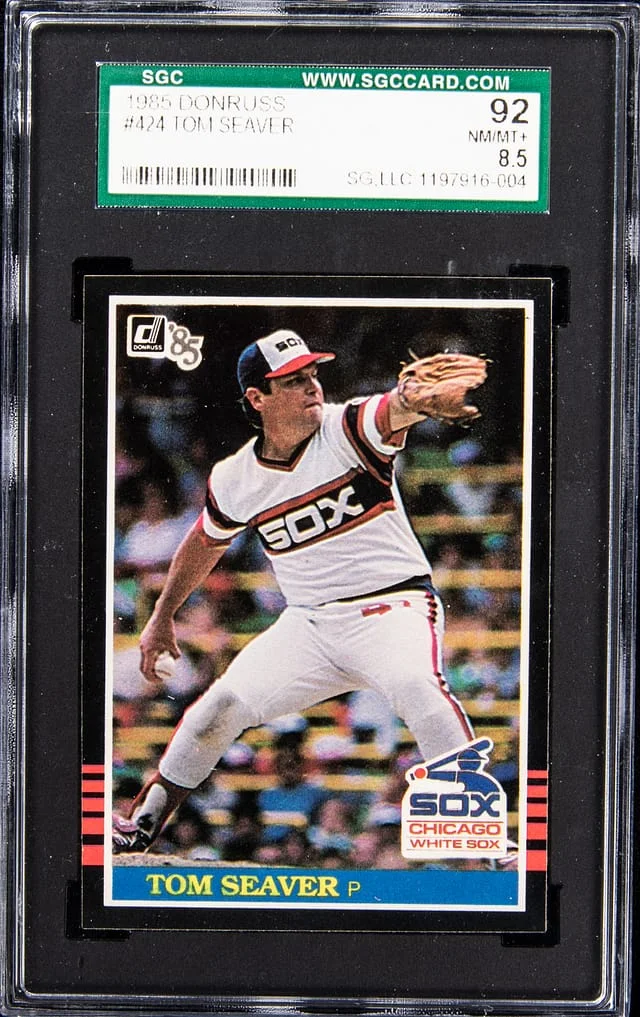 1985 Donruss Tom Seaver #424 card image