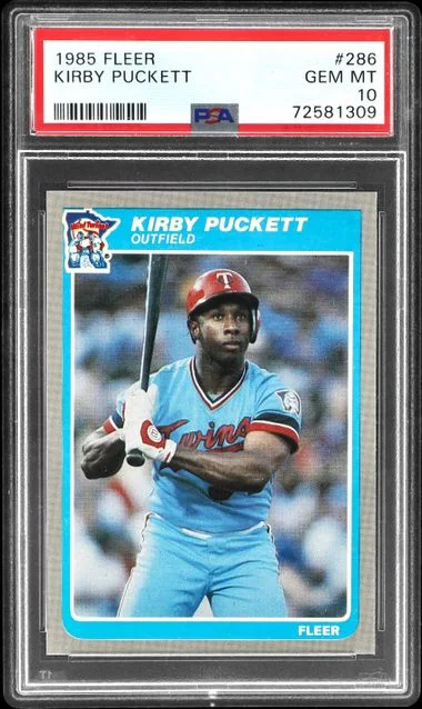 1985 Fleer Kirby Puckett #286 card image