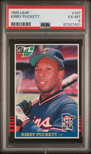 1985 Leaf Kirby Puckett #107 card image