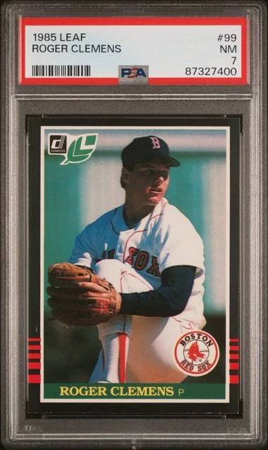 1985 Leaf Roger Clemens #99 card image
