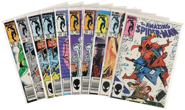 1985 Marvel) 10 Books - Raw Appearance of Silver Sable #1st card image