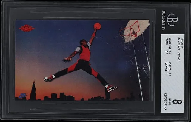 1985 Nike Michael Jordan #2 card image