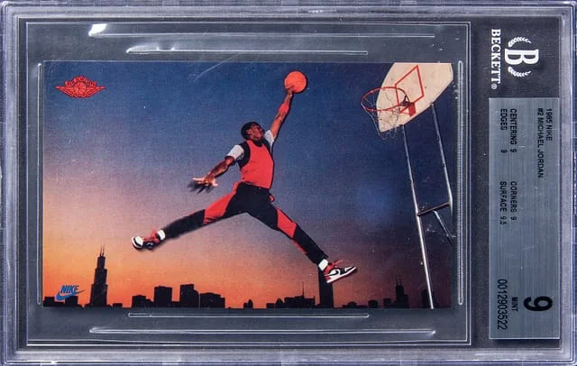 1985 Nike Promo Michael Jordan #2 card image