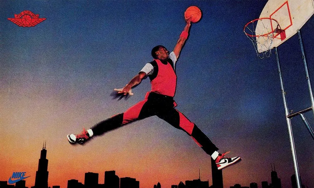 1985 Nike Sports Cards Michael Jordan #NNO card image