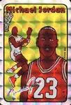 1985 Prism Jewel NBA Stickers Michael Jordan #NNO card image