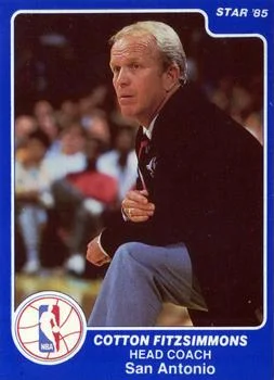 1985 Star Coaches Cotton Fitzsimmons Head Coach #NNO card image