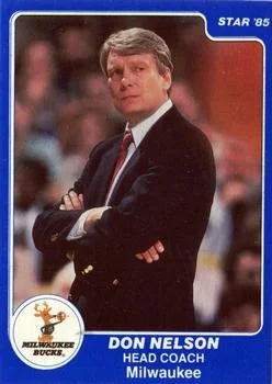 1985 Star Coaches Don Nelson Head Coach #NNO card image