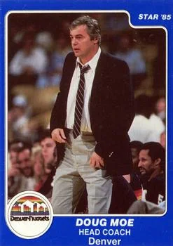 1985 Star Coaches Doug Moe Head Coach #NNO card image