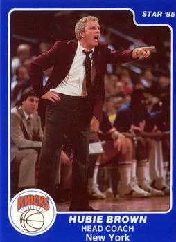 1985 Star Coaches Hubie Brown Head Coach #NNO card image