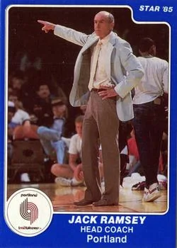 1985 Star Coaches Jack Ramsay Head Coach #NNO card image