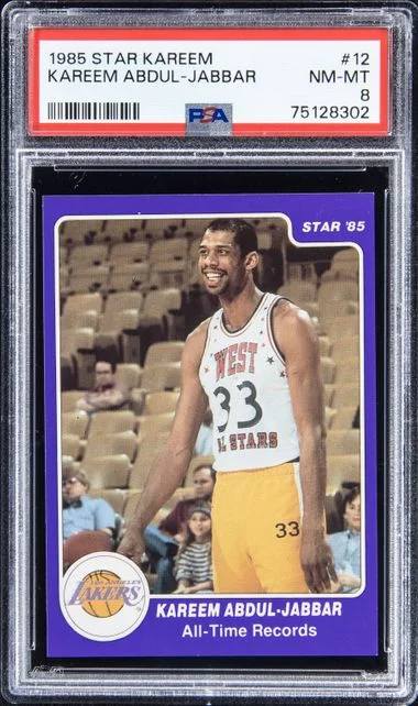 1985 Star Kareem Abdul-Jabbar Kareem Abdul-Jabbar #12 card image