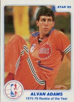1985 Star Last 11 ROY Alvan Adams #10 card image