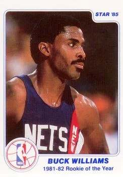1985 Star Last 11 ROY Buck Williams #4 card image