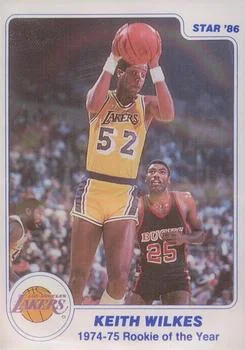 1985 Star Last 11 ROY Jamaal Wilkes #11 card image