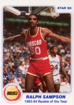 1985 Star Last 11 ROY Ralph Sampson #2 card image