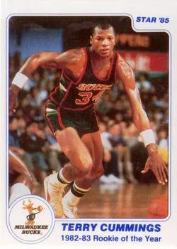 1985 Star Last 11 ROY Terry Cummings #3 card image