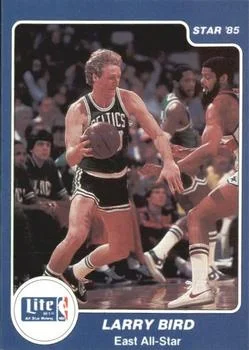 1985 Star Lite All-Stars Larry Bird #2 card image