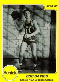1985 Star Schick Legends Bob Davies #9 card image