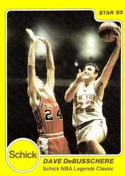 1985 Star Schick Legends Dave DeBusschere #10 card image