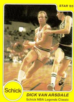 1985 Star Schick Legends Dick Van Arsdale #23 card image