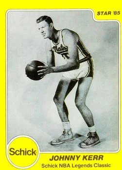 1985 Star Schick Legends Johnny Kerr #16 card image