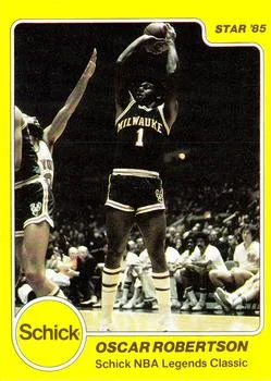 1985 Star Schick Legends Oscar Robertson #21 card image