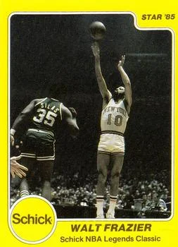 1985 Star Schick Legends Walt Frazier #11 card image