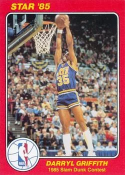 1985 Star Slam Dunk Supers Darrell Griffith #4 card image