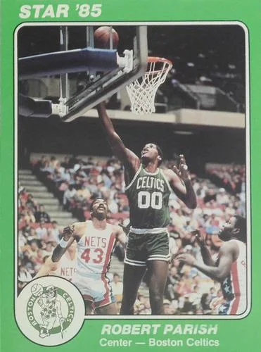 1985 Star Super Teams Boston Celtics Robert Parish #2 card image