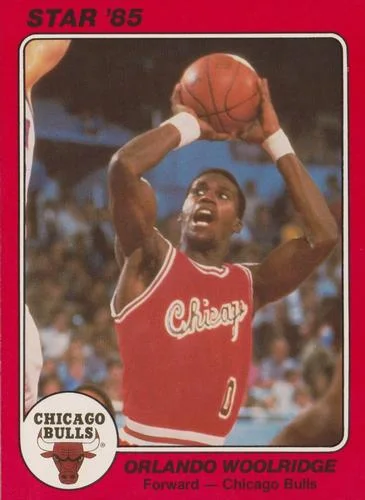 1985 Star Super Teams Chicago Bulls Orlando Woolridge #2 card image