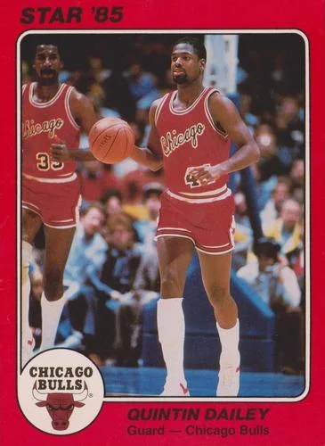 1985 Star Super Teams Chicago Bulls Quintin Dailey #3 card image