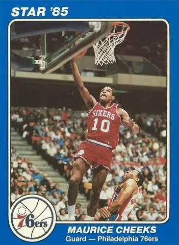 1985 Star Super Teams Philadelphia 76ers Maurice Cheeks #2 card image
