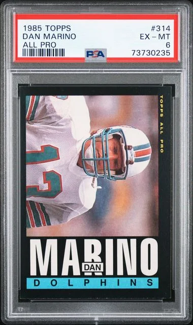 1985 Topps Dan Marino All Pro #314 card image
