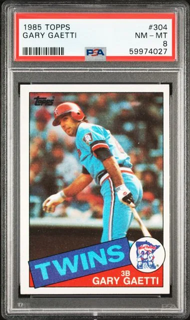 1985 Topps Gary Gaetti #304 card image
