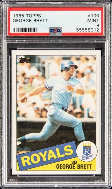 1985 Topps George Brett #100 card image